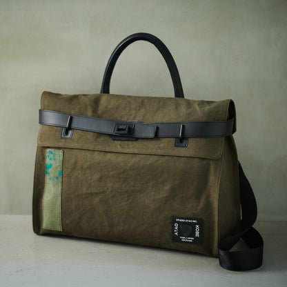 ｜1点物｜ヴィンテージ素材をつかったミリタリーバッグ