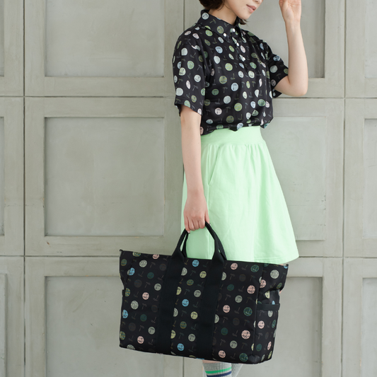 ボストン(ハーモニードットライン)／ブラック