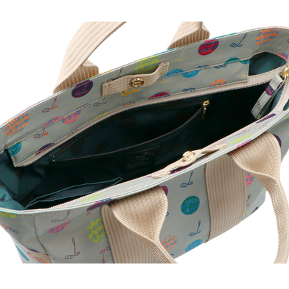 カートトート(ハーモニードットライン)／ブラック