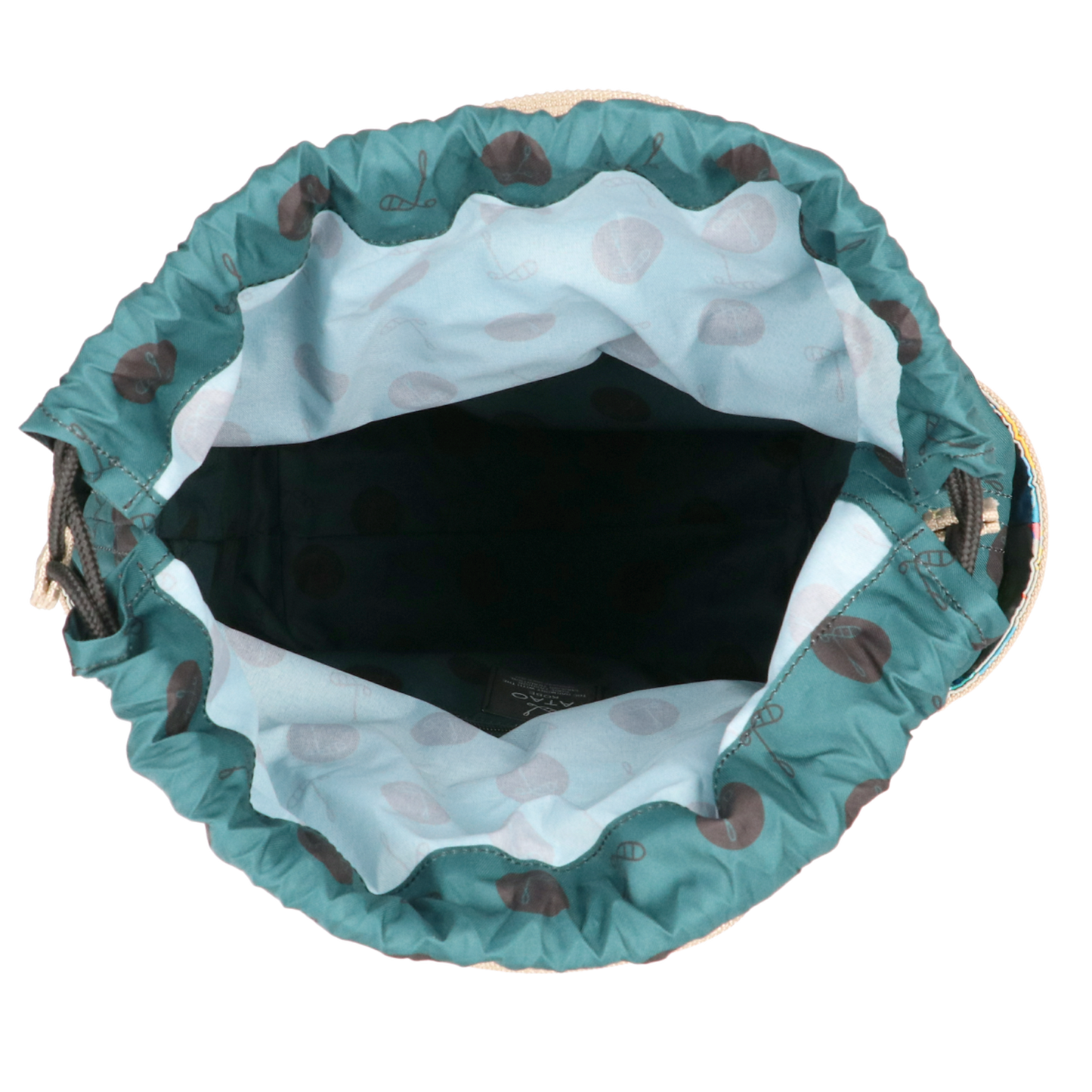 シューズケース(ハーモニードットライン)ブラック