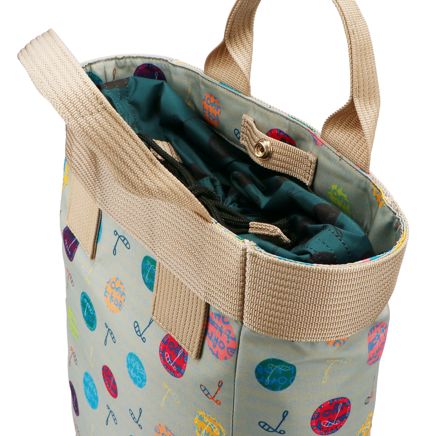 シューズケース(ハーモニードットライン)ブラック