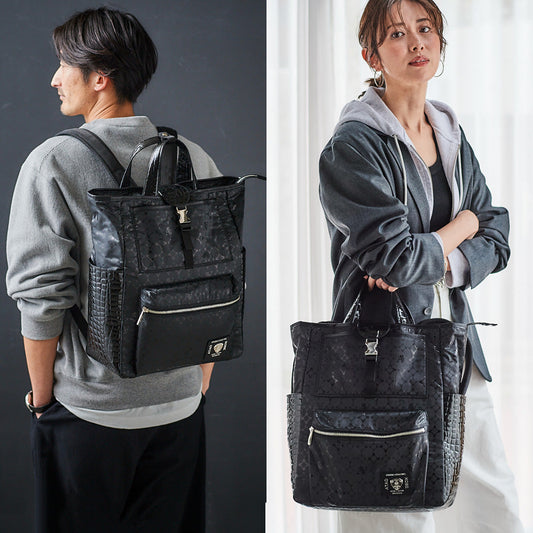 なユニセックスリュック｜オンオフ兼用｜リュック＆トート