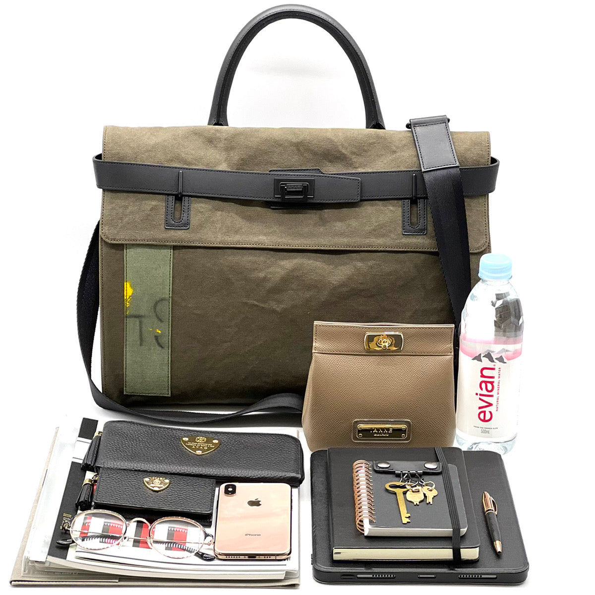 ｜1点物｜ヴィンテージ素材をつかったミリタリーバッグ