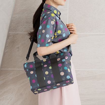 カートトート(ハーモニードットライン)／トゥルーグレー