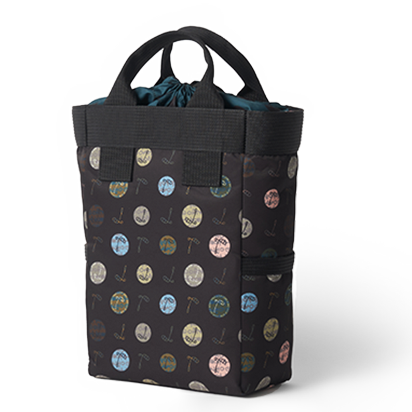 シューズケース(ハーモニードットライン)ブラック